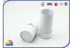 China Customized Design Size Paper Packaging Tube Logo Matt Lamination supplier