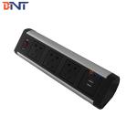 Clamp On Desktop Power Outlet , Office Desktop Electrical Outlet for sale