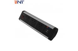 China Clamp On Desktop Power Outlet , Office Desktop Electrical Outlet supplier