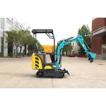 1.7ton Mini Hydraulic Excavator Retractable Mini Digging Machine Micro Digger for sale