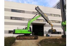 China Robust APIE KM220 Excavator Clamshell Telescopic Arm With Depth 22m supplier