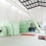 Pelton 1 Mw Hydro Turbine Generator Wide Flow High Efficiency Customized for sale