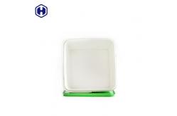 China Strong Reusable Small Square Plastic Containers Sturdy Scratch Resistant supplier