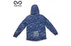 China High Protection Kids Padded Jacket With Fix Hoody 100% Polyester supplier