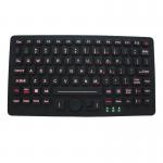 1.5m Cable  IP67 Dynamic Military Level Keyboard 87 Keys Rubber for sale