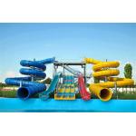 Craiova Swimming Pool Water Slide Sets Fiberglass Huge Water Park Slides