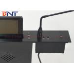 Aluminum alloy LED / LCD Monitor Screen Lift with Conference Microphone System