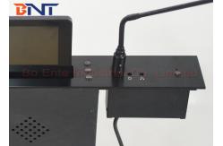 China Aluminum alloy LED / LCD Monitor Screen Lift with Conference Microphone System supplier