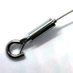 Adjustable Hook Cable Gripper Snap Hook Wire Gripper Lock For Lighting for sale