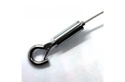 China Adjustable Hook Cable Gripper Snap Hook Wire Gripper Lock For Lighting supplier