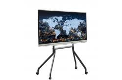 China 75 Inch Interactive Touch Screen Whiteboard 1651x929mm, Android8.0, Black and Silver supplier