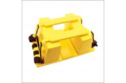 China Plastic Coating Spine Board Head Immobilizer Easy Clean NBR Material supplier