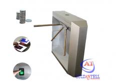 China Automatic Park , Club , Station Entrance Mechanical Tripod Turnstile Gate Passage Width 600 MM supplier