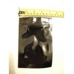 Glossy Unprinted 10 X 15 Plain Mylar k Bag For Capsules Packaging Pouch With k for sale