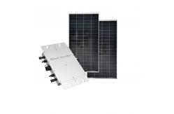 China Waterproof Wifi Micro Inverter Solar System 2000w Aluminum Alloy supplier