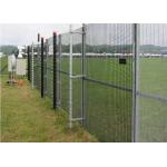 Prison Airport 4mm Steel Security Fencing Hot Dip Galvanized Welded Wire for sale