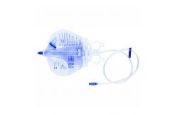 China Adult Disposable Urine Meter Drainage Bag Single Use  T Cross Valve supplier