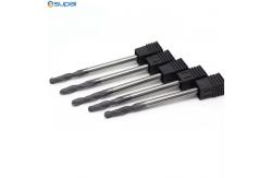 China Customized Carbide Shank Diameter End Mills With Variable Helix Angles supplier