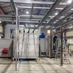 Floor Rail Coating Line Comprehensive Process Flow For Large Workpieces for sale