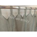 0.8x7mm Welded Type Ring Mesh Curtain For Interior Decoration for sale