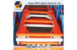 China Customized Push Back Pallet Racking Warehouse Storage Racks Heavy Duty supplier
