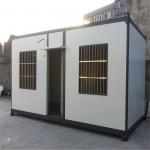 lightweight steel structure prefab log home container house for office for sale