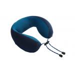 Adjustable U Shaped Neck Pillow , Inflatable Neck Pillows For Airplanes Ergonomic Design