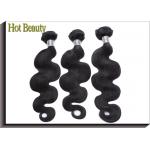 Long Last Peruvian Hair Bundles Sew In Weft High Density / Full End Curly Hair Extensions for sale