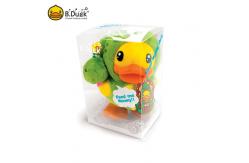 China Safety Kawaii Coin Bank , Plastic Money Box Duck Shape EN71 ASTM standard supplier