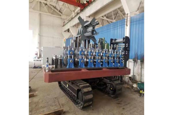 14 Station Portable Rain Roll Form Gutter Fabrication Machine