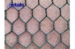 China PVC Coated Chicken Hexagonal Wire Mesh Netting Green 1 Hole OEM supplier