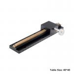 X Axis Precision Displacement Manual Linear Stage Fine Tuning Frame Dovetail Trough for sale