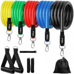 Durable Fitness Rubber Rope Platinum Silicone Gym Exercise Rubber Rope for sale