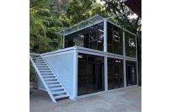 China Custom Folding Container House Compact Structure Container Fold Out House supplier