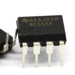 NE555 IC NE555P NE 555 NE555 Timer SMD IC Chip NE555 Oscillator IC 100kHz Precision Timer DIP-8 for sale