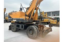 China Hyundai 210W-9T Used Wheel Excavator 22T With Cummins Engine 140kW supplier