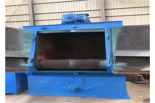 Easy Operation Tumble Blast Cleaning Machine , Rust Removal Shot Peening Machine