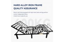 China OEM Customized Queen King Smart Bed Adjustable Zero Gravity Anti Snoring supplier