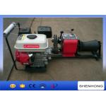Wire Rope Pulling Portable Gas Powered Winch 1 Ton With Gasoline Engine for sale