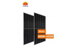 China 445w 9bb Single Glass Mono Half Cut Cell Solar Panels supplier