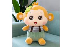 China Hand Washable PP Cotton Stuffing Plush Monkey Doll supplier