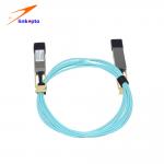ISO9001 OM3 20M 100G QSFP28 AOC Active Copper Cable for sale