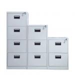 Multi Drawers White Metal Storage Cabinet for sale