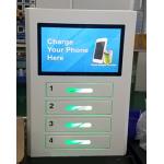 Wall Mount Multi Device Charging Locker Smart Cell Phone Free Charging Station