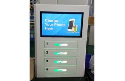 China Wall Mount Multi Device Charging Locker Smart Cell Phone Free Charging Station supplier