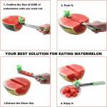 CU Approved Kitchen Gadget Tools , SS18/8 Watermelon Slicer Corer