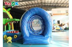 China 11.5FT Christmas Decoration Inflatable Snow Globe Transparent Bubble Tent supplier