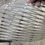 Flexible 304 316 Metal Rope Mesh for Stair Railing and Protection Animal Zoo Mesh Avaiy for sale