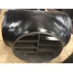 Barred Tee Butt Weld Equal Reducing Tee ASME B16.9 Carbon Steel Pipe Fittings for sale