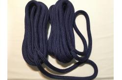 China 9mmx15ft Double Briaded Nylon Dock Line With Spliced Eyes supplier